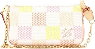 Louis Vuitton Chain Pochette Accessoires NM Limited Edition Damierlicious Giant shoulder bag - Beige