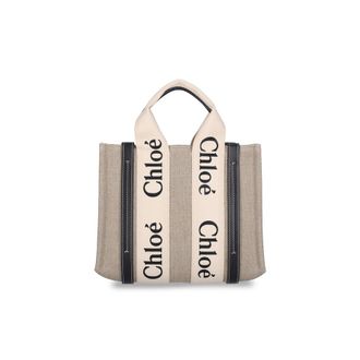 Chlo&eacute; Bags White Linen