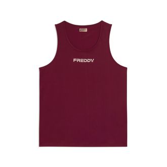 Freddy Canotta regular in tessuto quick dry con retro vogatore