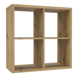 Furniture To Go Mauro 2x2 Storage Unit in Brown