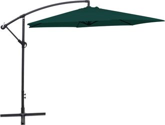 vidaXL Cantilever Umbrella 118.1 Green 2200