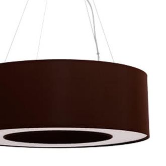 Fabrilamp Colgante Grande Haiti 4xe27 Cromo/piedra Regx80x80 Cm