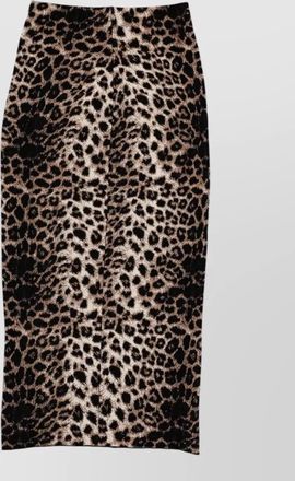 Circus Hotel jacquard midi pencil skirt