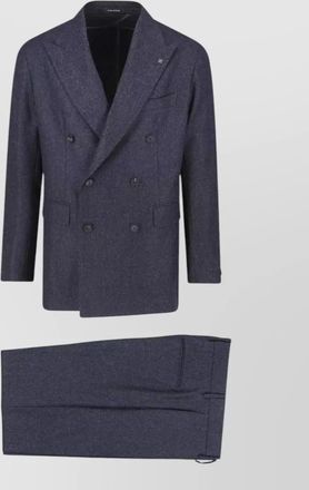 Tagliatore virgin wool double breasted coat