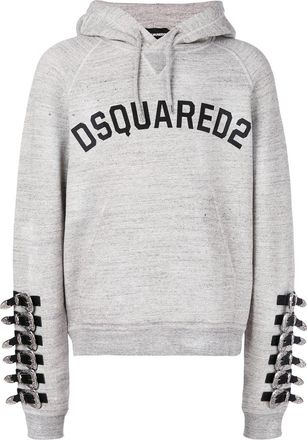 Dsquared2 Felpa con cappuccio - Grigio
