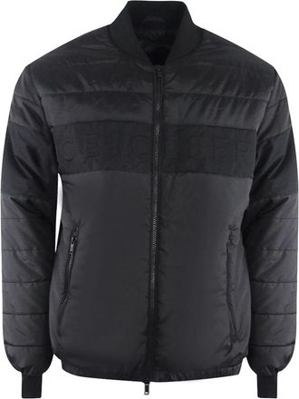 Iceberg Mens Ice Iceberg Padded Black Bomber Jacket - Size: 42/Regular