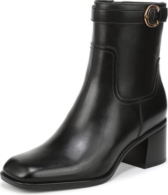 Naturalizer Womens Icy Heeled Ankle Boots Black UK 6 Wide Fit