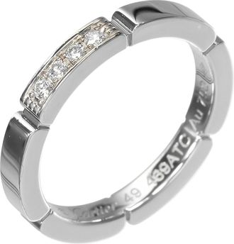 Cartier White Gold (18K) Band Ring (Pre-Owned)