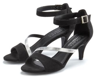Lascana Sommerschuh High-Heel-Sandalette,Riemchensandalette,Sommerschuh mit Riemchen VEGAN