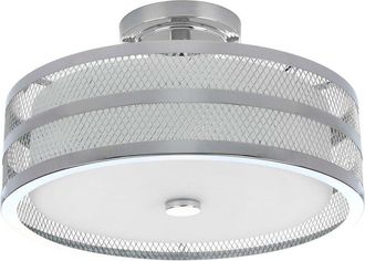 Safavieh Greta 3-Light Veil Semi Flush