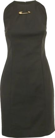 Versus Abito corto con dettaglio spille - Nero