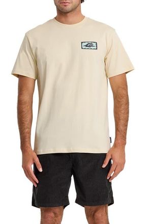 Quiksilver Serenity Splash Cotton Graphic T-Shirt in Bone White at Nordstrom, Size Xx-Large