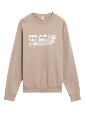 Sporty & Rich wellness club sweatshirt - Neutrals