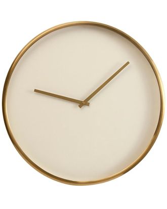 BIDKhome Bidkhome Matt Brass Dial Clock