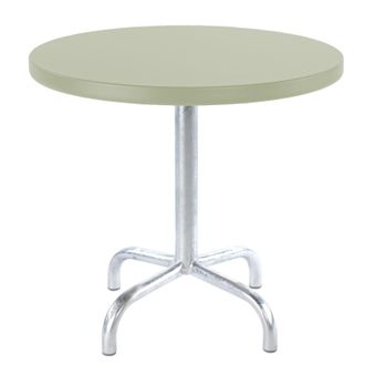 Schubiger M&ouml;bel Metall-Beistelltisch S&auml;ntis Rund