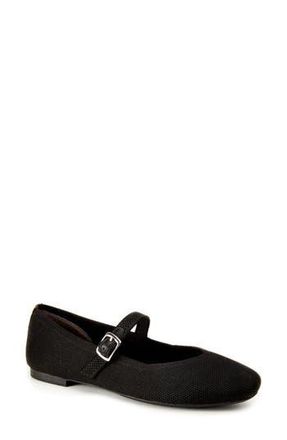 Me Too Shelby Mary Jane Flat in Black Mesh at Nordstrom Rack, Size 5.5