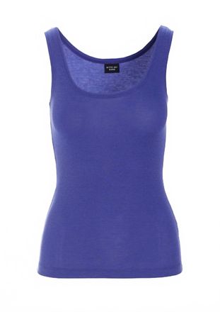Bitte Kai Rand Womens Atlas Rib Tank Top In Ocean Blue