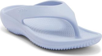 Crocs Mellow Recovery Flip Flop Sandal in Blue Haze at Nordstrom Rack, Size 11 Womens / 9 Mens