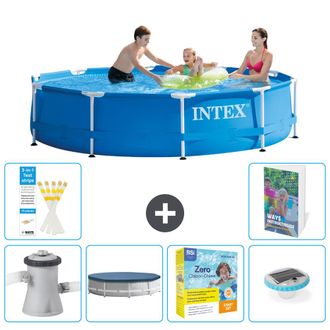 Intex Piscina Con Estructura Redonda - 305x76 Cm - 7-piezas S178