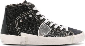 Philippe Model Prsx High sneakers - women - Suede - 40 - Black