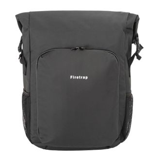 Firetrap Rechthoekige rugzak (Zwart)
