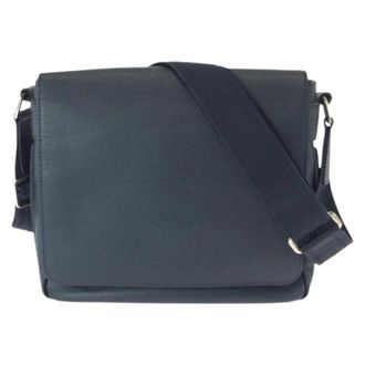Louis Vuitton Pre-owned Messenger Bag - Heren - Pre-owned - Blauw - Maat: ONE Size Leer