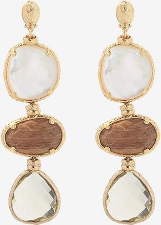 Gas Bijoux Goldene Ohrhänger Silène GM