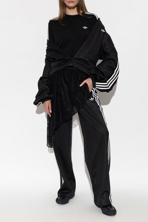 adidas Sweatshirt With Embroidered Logo, Womens, Black