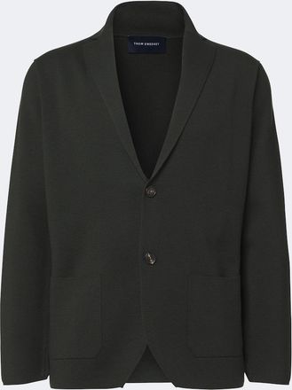 Thom Sweeney Blazer de punto de lana