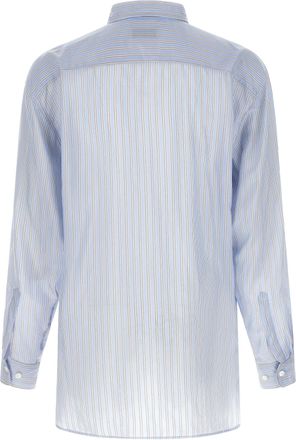 Dries Van Noten Mens Blue Copper Blouse