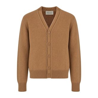 Ami Cardigan De Coeur - - Knitwear - Uomo - Marrone - M