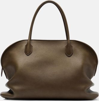 The Row Agnes 15 leather tote bag