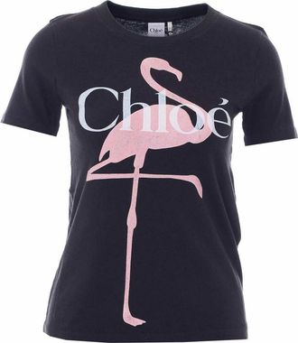 Chlo&eacute; Ash Black Jh08 T-Shirt