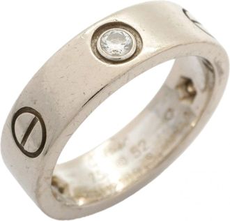 Cartier White Gold (18K) Band Ring (Pre-Owned)