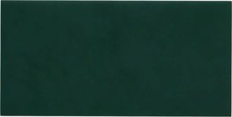 vidaXL Cabecero De Pared 12 Uds. Verde Oscuro Terciopelo Vidaxl