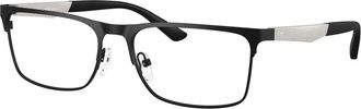 Emporio Armani Glasses, unisex, Black, Size: 56 MM Ea1183 Optical Frame