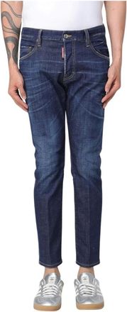Dsquared2 Heren, Jeans, Blauw, Maat: XL Denim