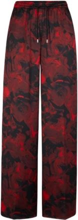 HUGO BOSS Wide Broeken - Dames - Wijde Broeken - Veelkleurig - XS - Leer - Broeken