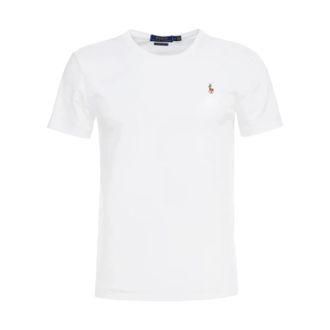 Polo Ralph Lauren T-Shirts, male, White, XL, Classic White T-Shirt