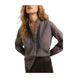 Pepe Jeans London Blouses - Dames - Blouses & Shirts - Bruin - Maat: L