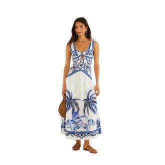 Farm Rio Farm Rio, Kleedjes, Dames, Veelkleurig, S, Maxi Jurken