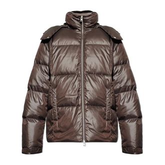 AllSaints Down Jackets, male, Brown, Size: 2XL Lupin Puffer Jacket
