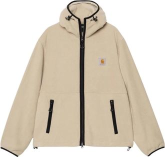 Carhartt Work in Progress Shearling jassen Herfst/Winter Collectie 2025 - Heren - Zomerjassen - Beige - L - Polyester - Jassen