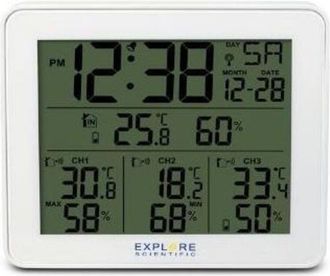 Oregon Scientific Explore Scientific Wsh4003 Blanco Lcd Bater&iacute;a