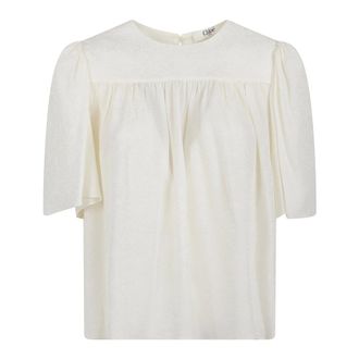 Chlo&eacute; Blouses, female, White, Size: XS Chlo&egrave; Shirts