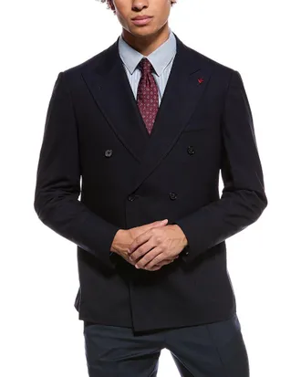 Isaia Wool Sport Jacket