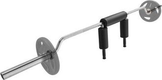 OEM Gewichtsstange Hantelstange 2210 Mm Gesamtl&auml;nge, Langhantel Gewichtsstab Aufbewahrungsst&auml;nder 315 Kg Tragf&auml;higkeit, Curlhantelstangen Gewichtsstange S