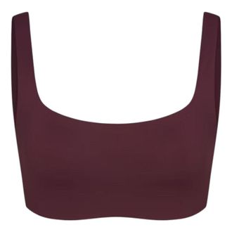 Nike (WMNS) Nike x SKIMS Matte Scoop Neck Bra Currant BRSPT2723-CUR