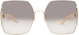 Gucci Brown Gradient Butterfly Ladies Sunglasses GG1564SA 003 61