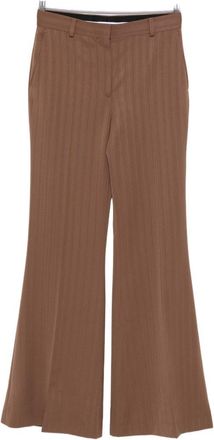 Stella McCartney Stella Mccartney Womens Trousers Leather Brown